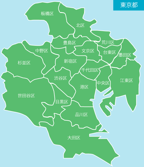 東京都　地図