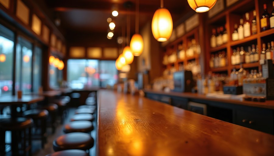 高田馬場の居酒屋・バーの店内
