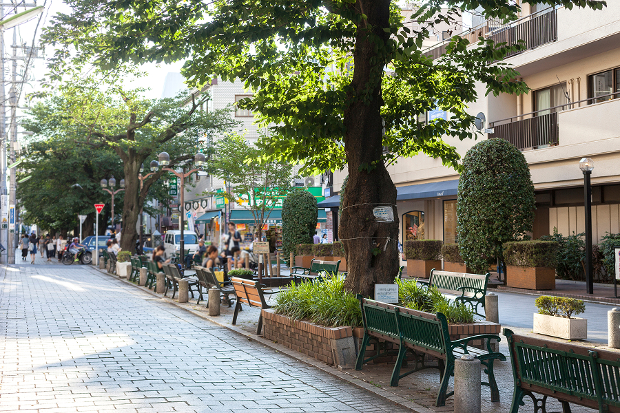 自由が丘の風景